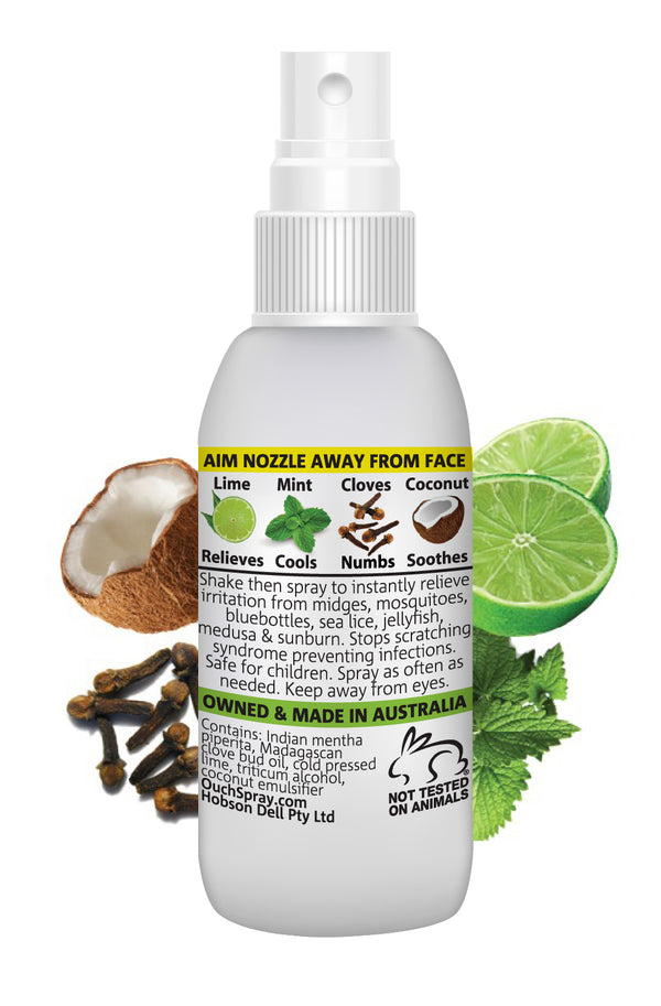 Ouch! Instant Herbal Sting Relief Spray 100ml